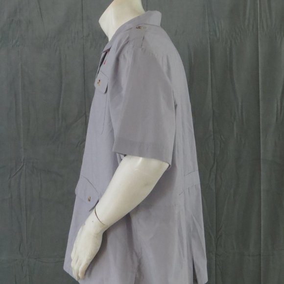 Vintage Shirners Shirt - Summer Cook Shirt - Stitched in Logos - Mens 3 XL - Picture 7 of 10